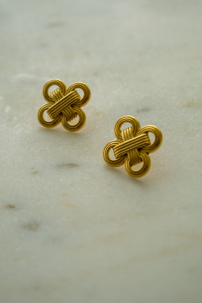 Braided Knot Earrings