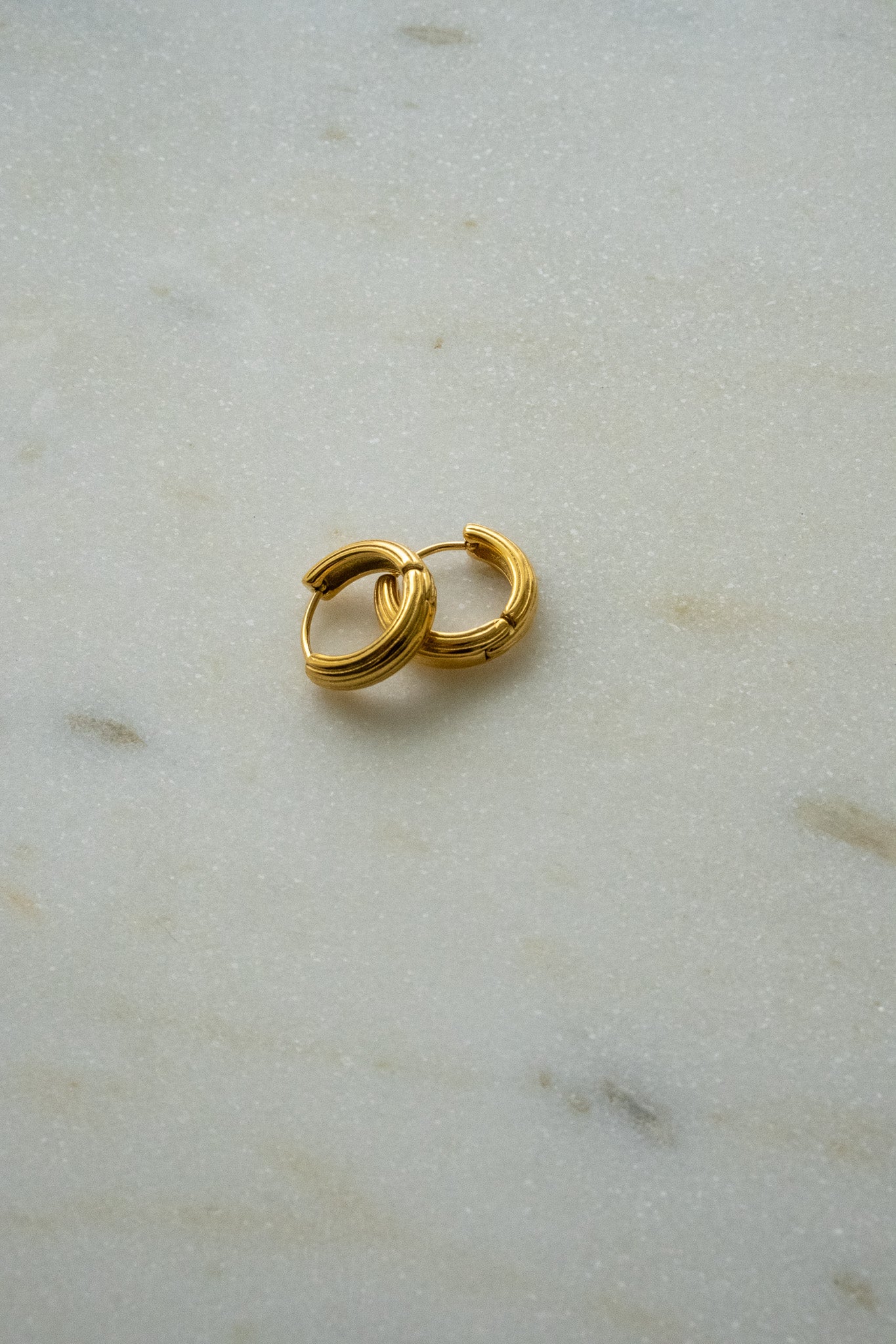 Textured Hoop Earrings