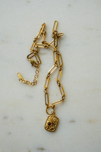 Zircon Pendant Necklace