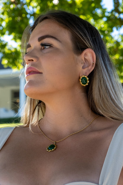 Agate Earrings