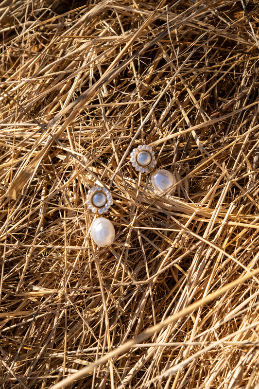 Elegant Pearl Earrings